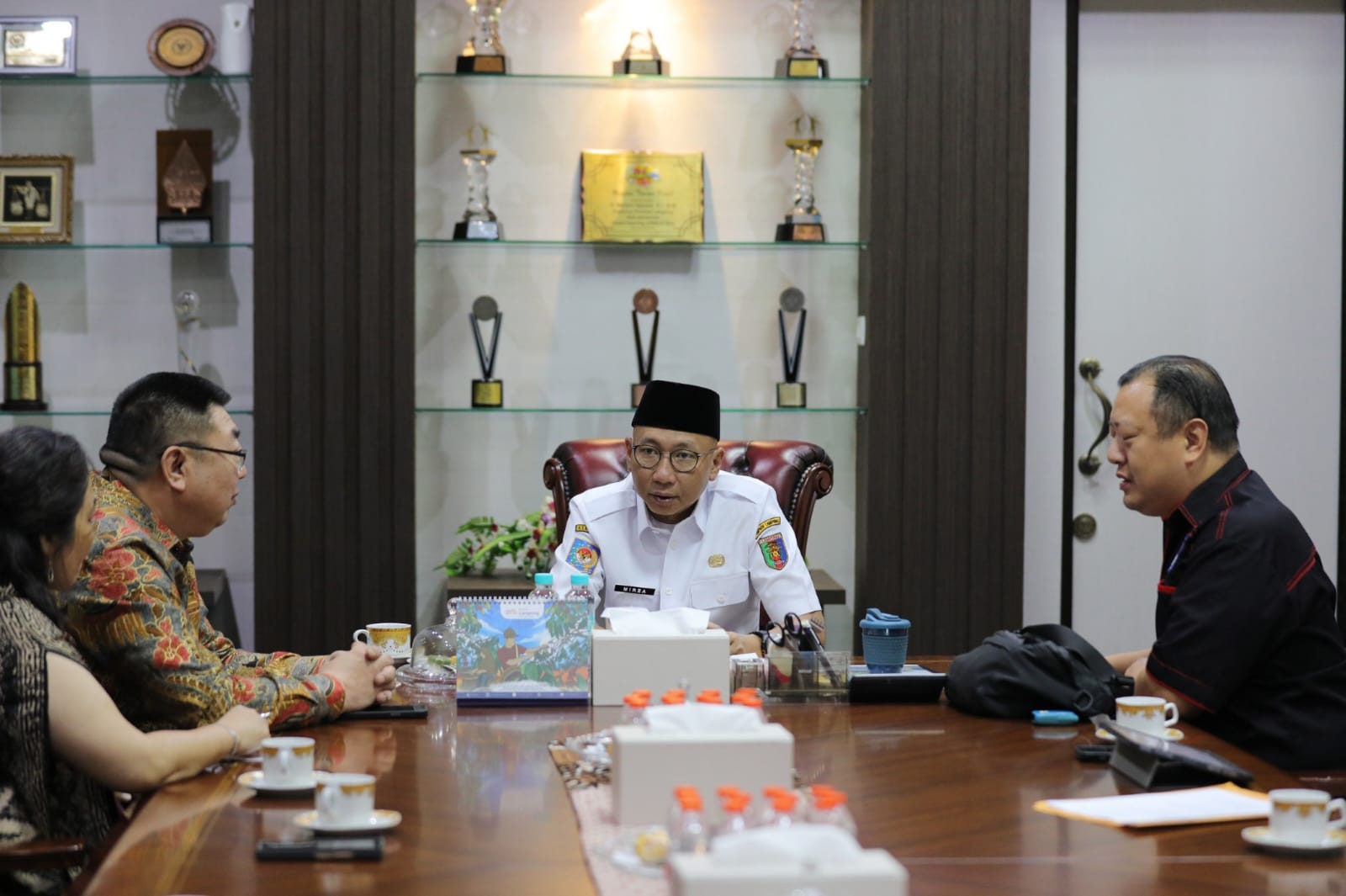 Pemprov Lampung Buka Peluang Kerjasama Dengan Perusahaan Industri Maritim Tiongkok