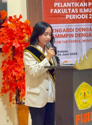 Dilantik Gubernur BEM FISIP UNISAB, Luthfiyya Akan Membesarkan Universitas
