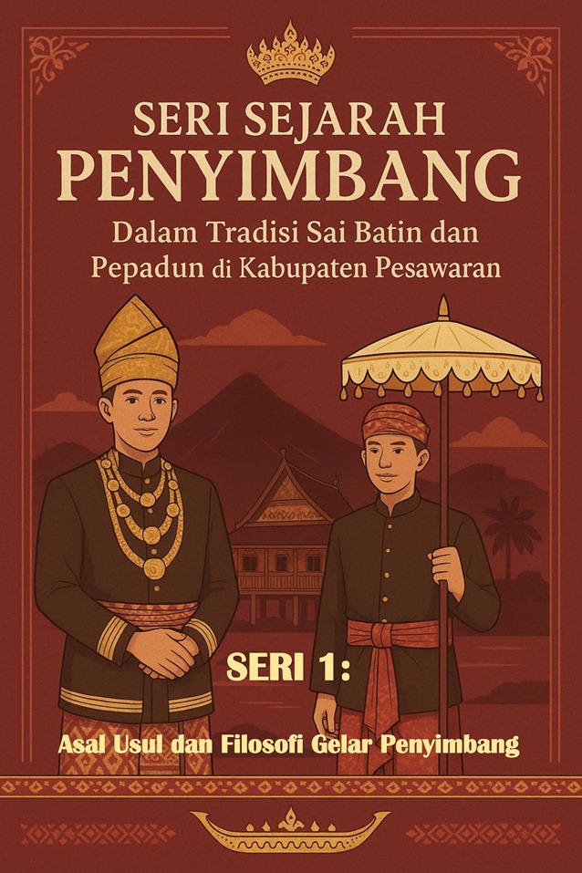 Sejarah Penyimbang dalam Tradisi Sai Batin dan Pepadun : SERI 1: Asal Usul dan Filosofi Gelar Penyimbang Oleh : Mohammad Medani Bahagianda *)