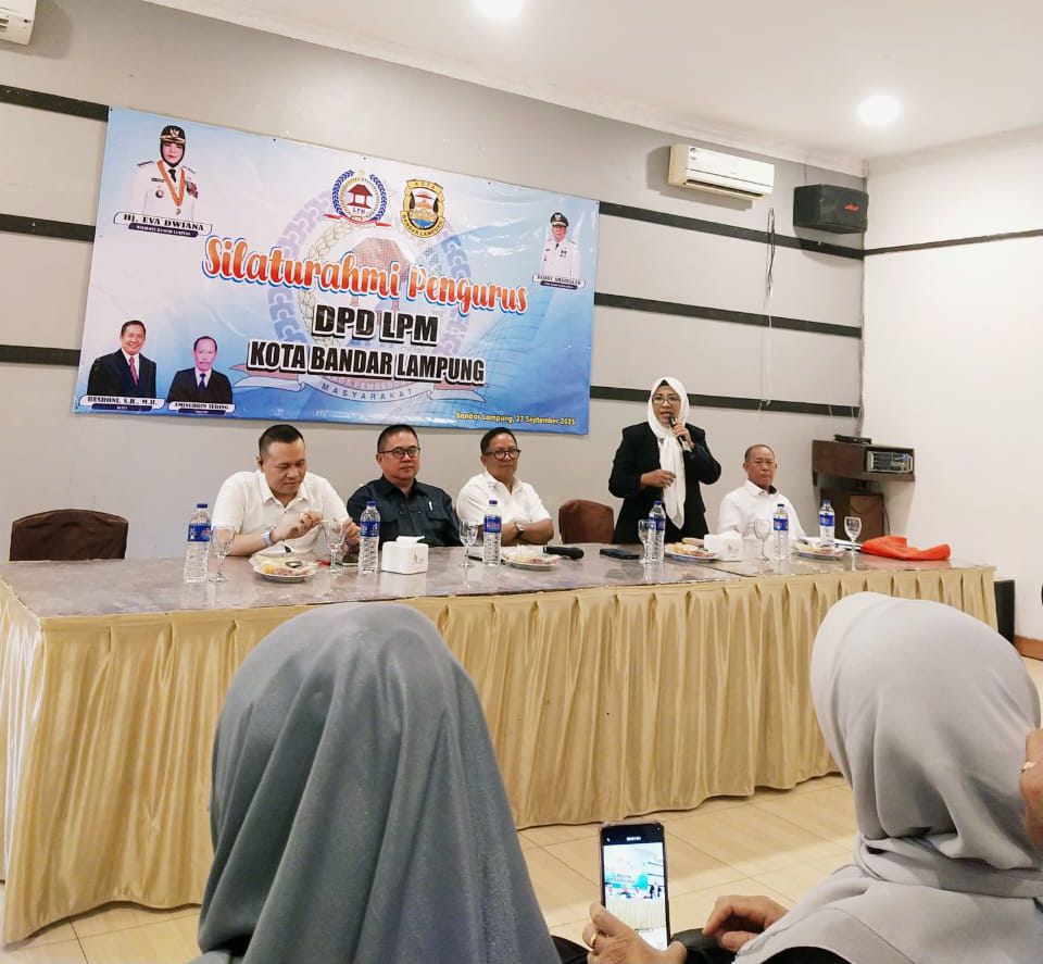 Pasca Tanggapan Resmi Keberadaan DPD LPM Kota Bandar Lampung Oleh Kesbangpol, Jajaran Pengurus Gelar Silaturahmi