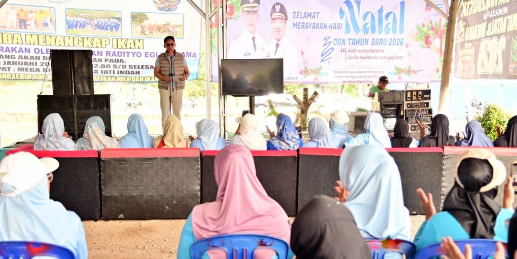 Awali 2026 di Tanjung Bintang, Bupati Egi Buka Ruang Aspirasi dan Soroti Data Bansos
