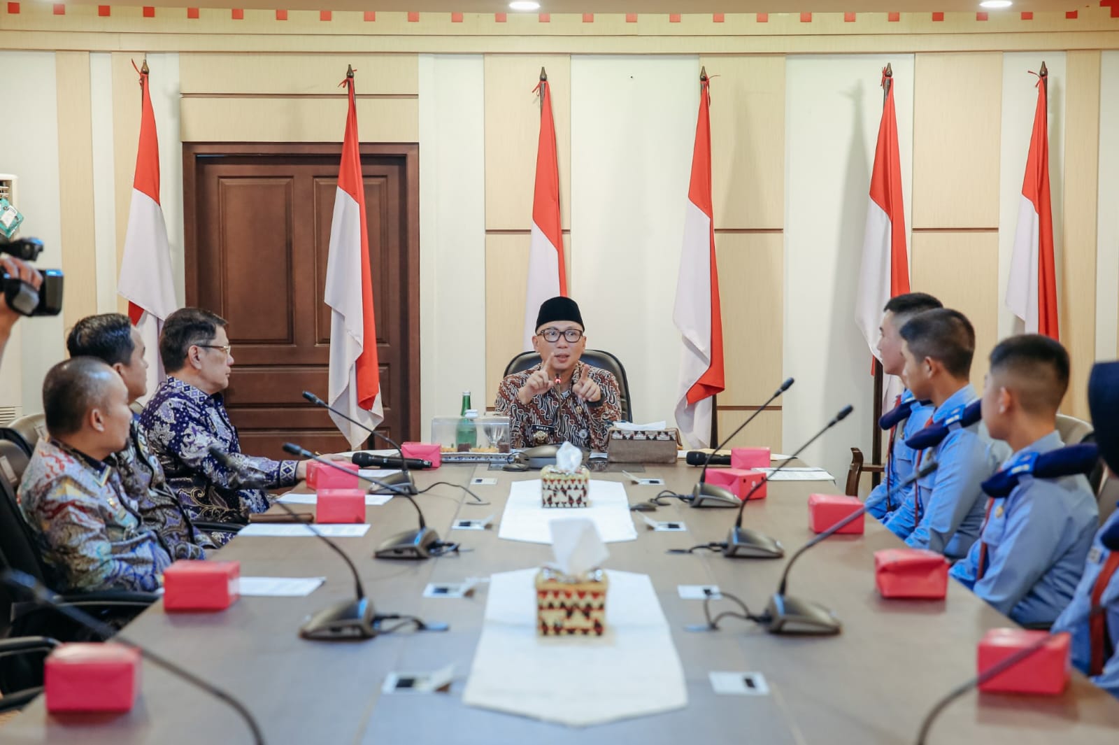 Gubernur Lampung Mirzani Djausal Beri Motivasi Kepada Siswa-Siswa SMA Taruna Nusantara Sebagai Calon Pemimpin Bangsa