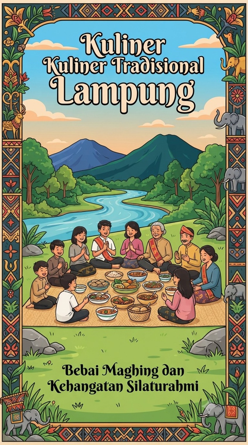 Seri Buku: Kuliner Tradisional Lampung. Bebai Maghing dan Kehangatan Silaturahmi. Oleh: Mohammad Medani Bahagianda *)