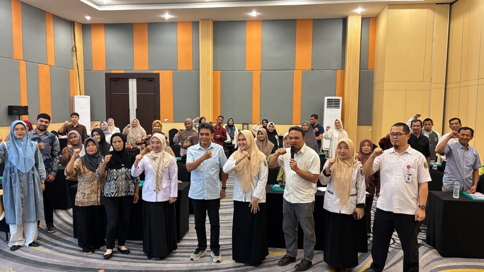 Dinas Kesehatan Pesawaran Gelar Bimtek Penyuluhan Keamanan Pangan Bagi Pelaku Usaha UMKM