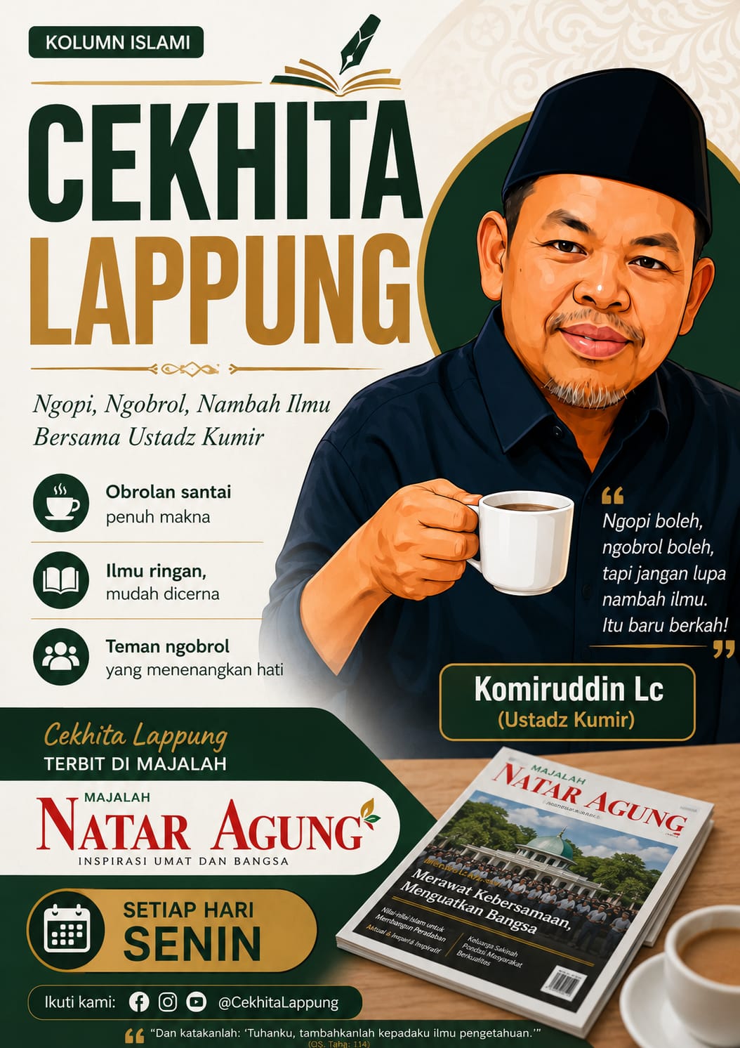 Cekhita Lappung – Nasihat Mehayu: Jukuk Jak Tetangga Tenah-han Lebih Hujau.Tulisan: Mang Kumir *)